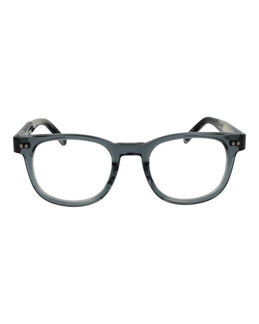 Tommy Hilfiger Black Gray Acetate Glasses (frames) for men