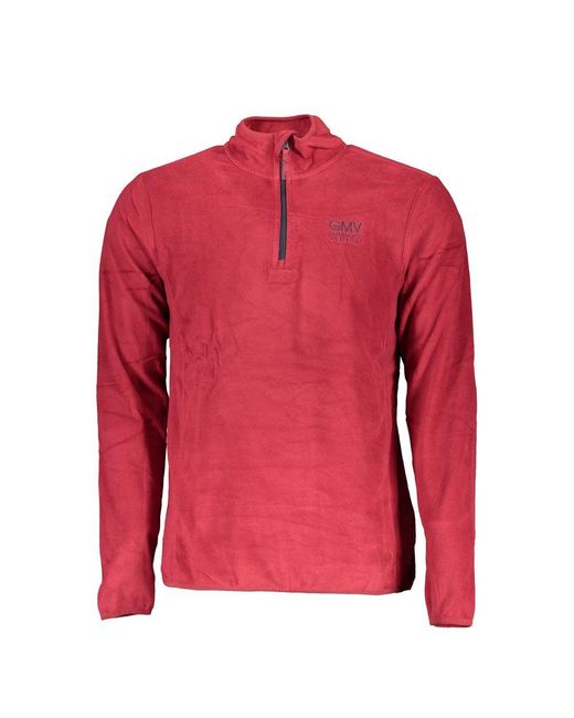 Gianmarco Venturi Red Polyester Sweatshirt for men