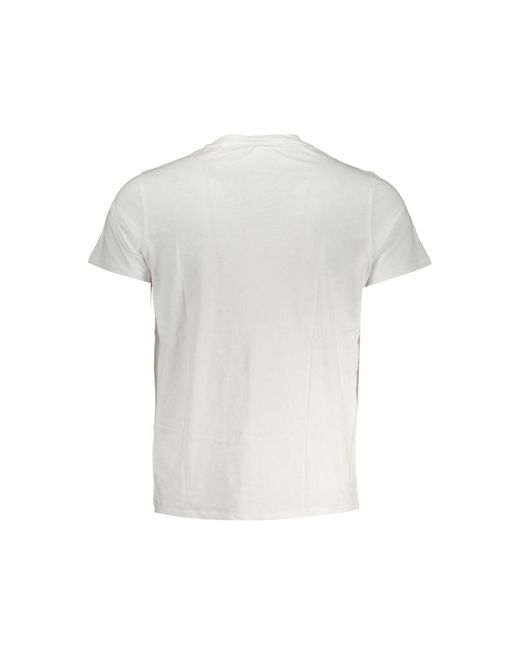 K-Way Elegant White Cotton T for men
