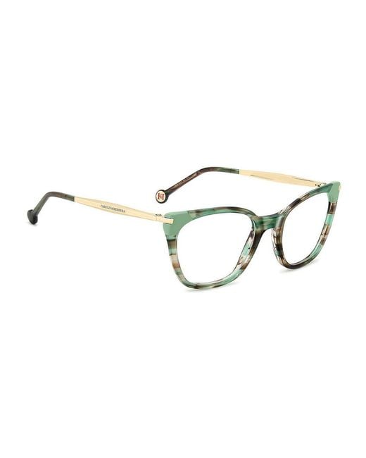 Carolina Herrera Metallic Multicolor Acetate Glasses (frames)