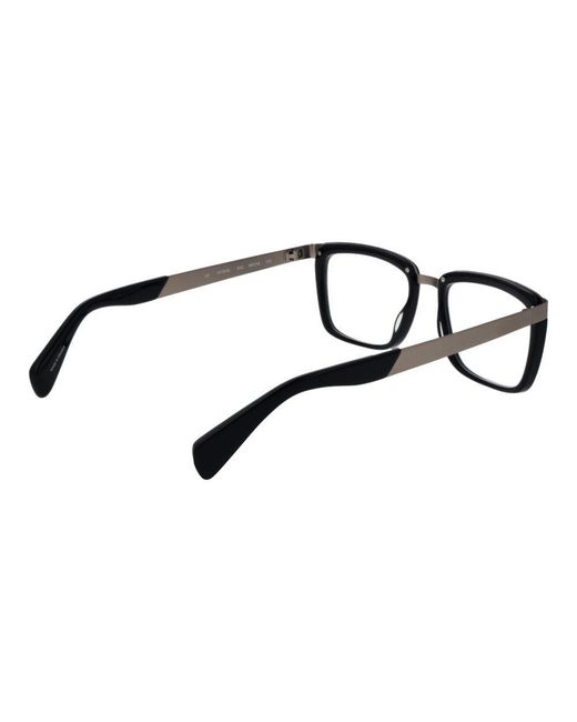 Yohji Yamamoto Black Acetate Glasses (Frames)