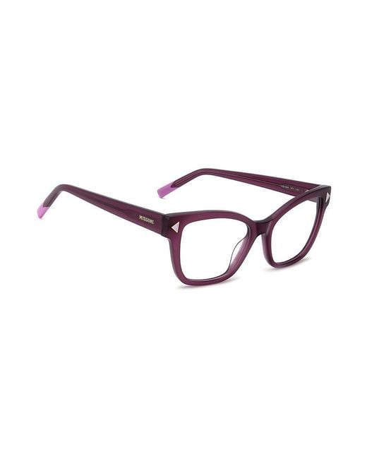 Missoni Multicolor Purple Acetate Glasses (frames)