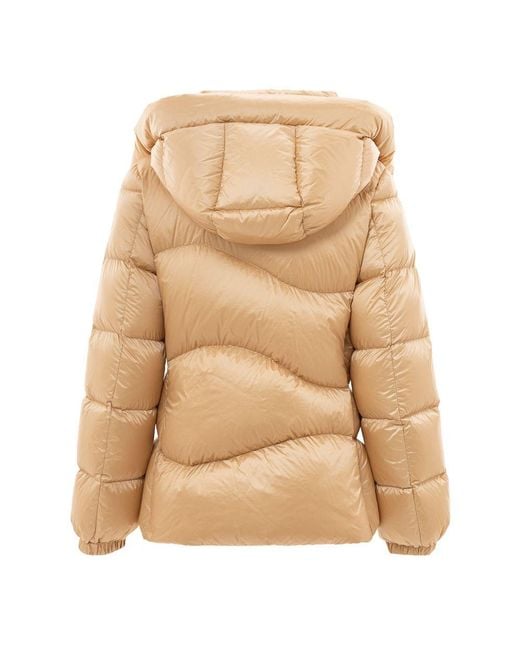 Add Natural Hooded Ped Jacket Sand