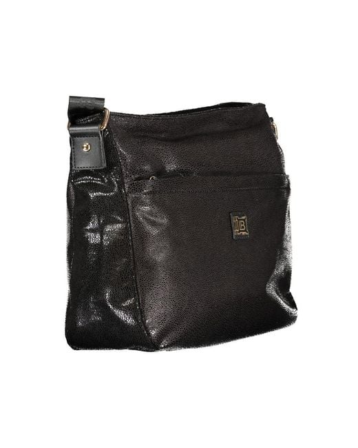 Laura Biagiotti Black Nero Polyester Handbag