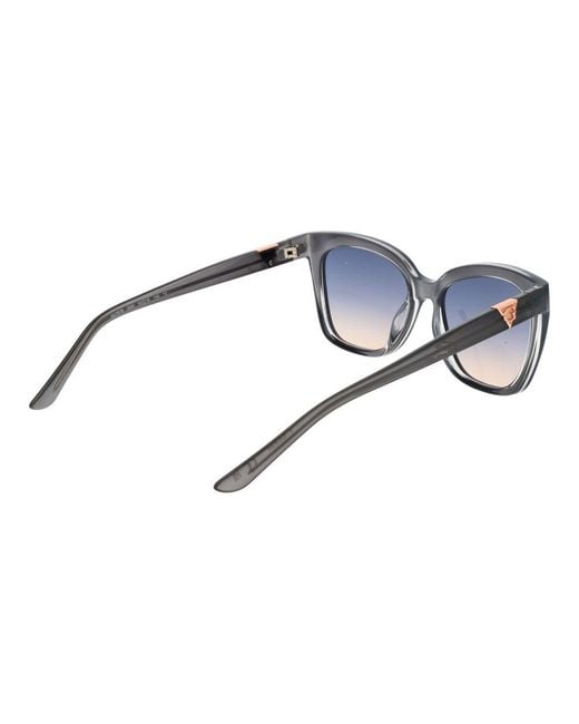 Guess Blue Gray Plastic Sunglasses