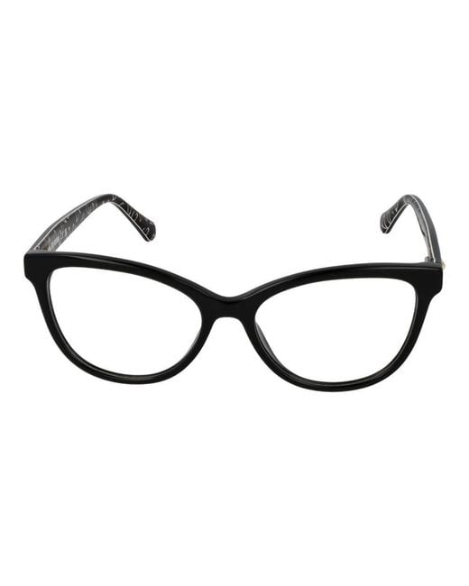 Love Moschino Black Acetate Glasses (Frames) Accessory