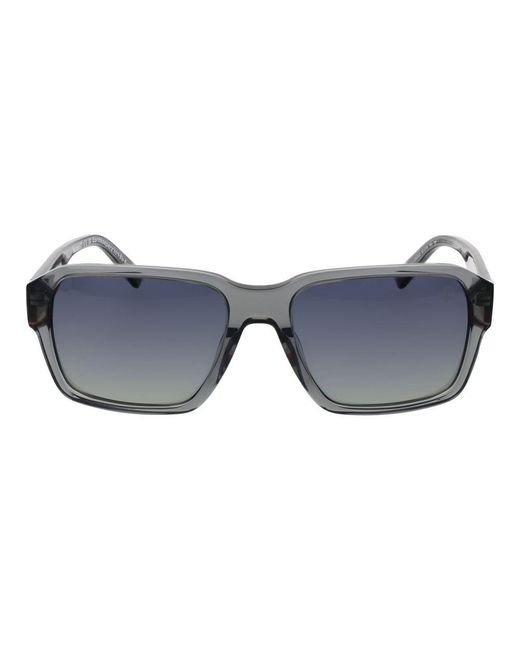 Timberland Gray Acetate Sunglasses for men