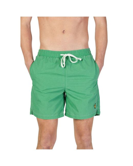 Lyle & Scott Green Nylon Swimwear for men