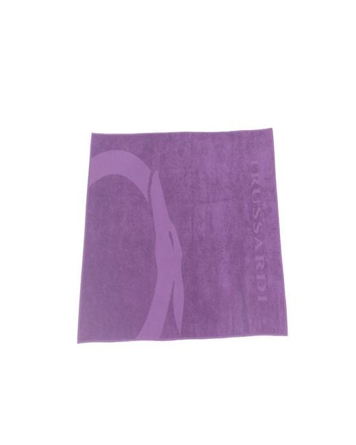 Trussardi Beachwear Purple Cotton Other for men