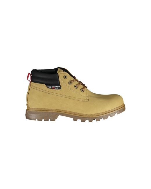 Carrera Multicolor Lace-Up Boots With Contrast Details for men