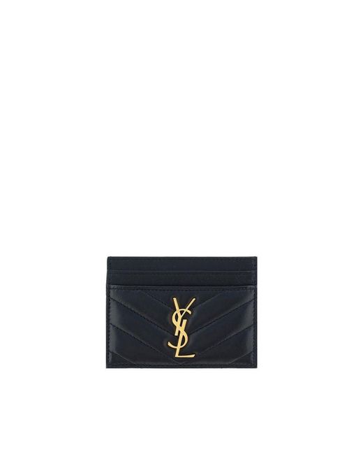 Saint Laurent Blue Lamb Ovis Aries Aries Wallet