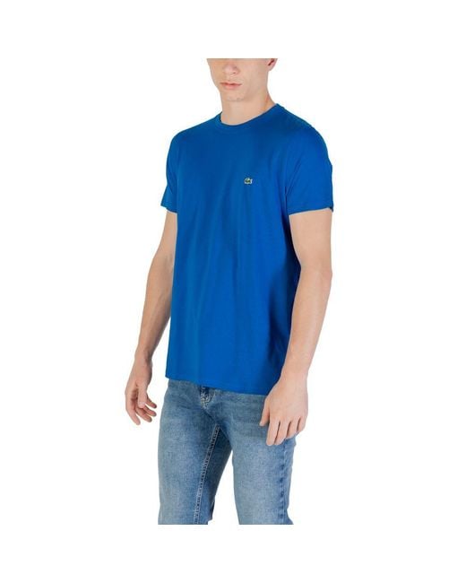 Lacoste Blue Cotton Clothing for men