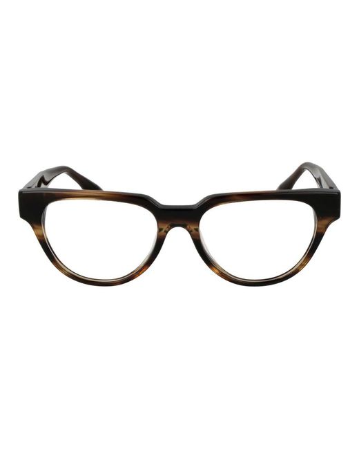 Trussardi Black Brown Acetate Glasses (frames)