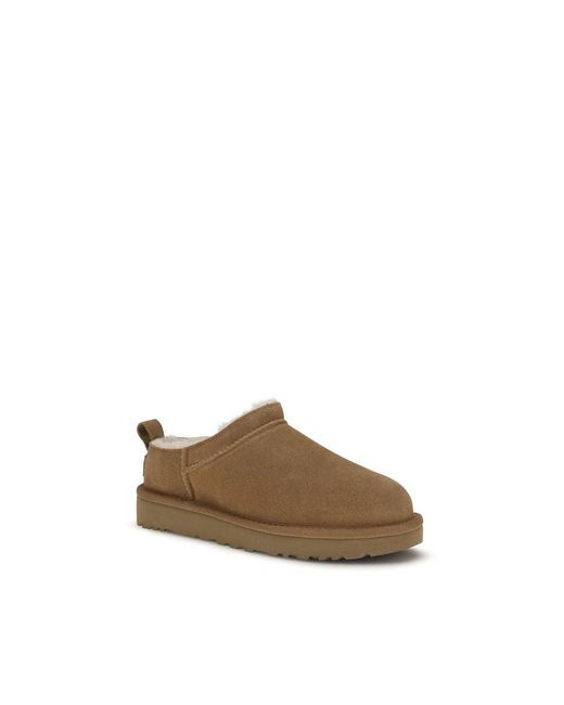 Ugg Brown Suede Leather Mules