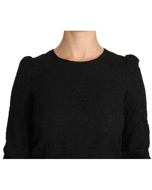 Dolce & Gabbana Black Blouse