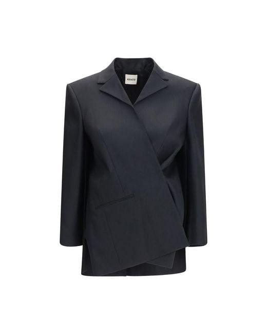 Khaite Blue Black Wool Oves Aries Full