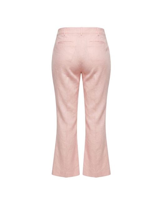 Trussardi Pink Flax Pants