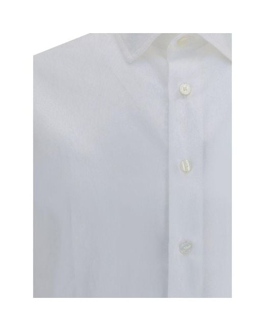 Etro Blue Shirt Roma for men