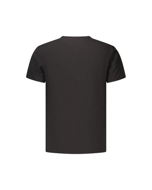 Tommy Hilfiger Black Cotton Men's T for men