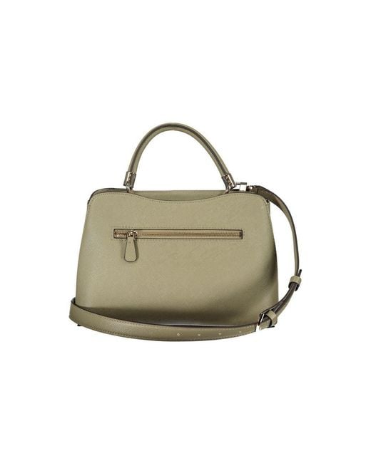 Guess Green Polyethylene Handbag