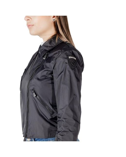Blauer Black Polyamide Jackets & Coat