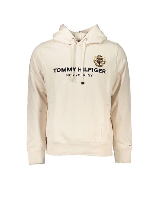 Tommy Hilfiger Natural Classic Hooded Sweatshirt for men