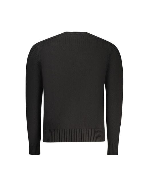 North Sails Black Cotton Men Sweater for men
