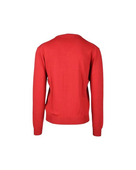 North Sails Red Multicolor Cotton Sweatshirt for men