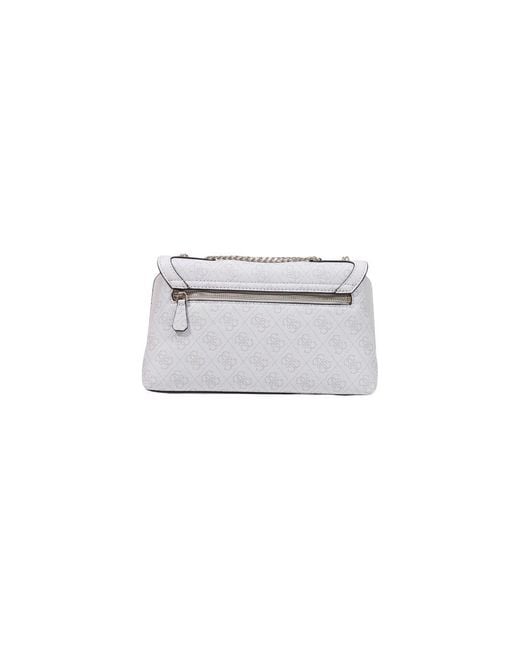 Guess White Polyethylene Handbag