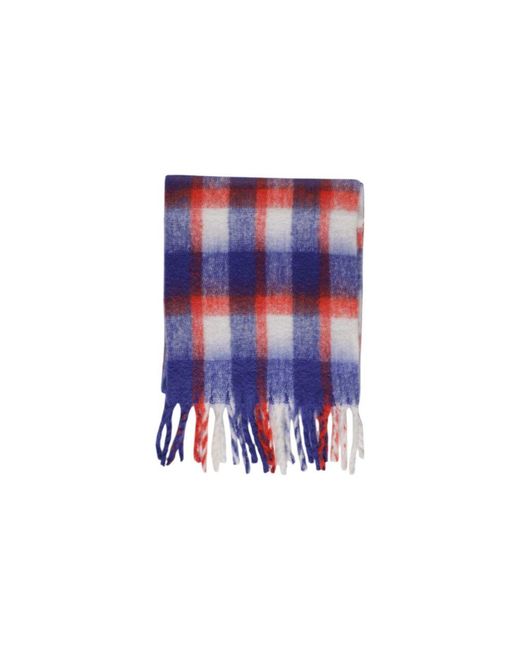 ONLY Blue Purple Polyester Scarf