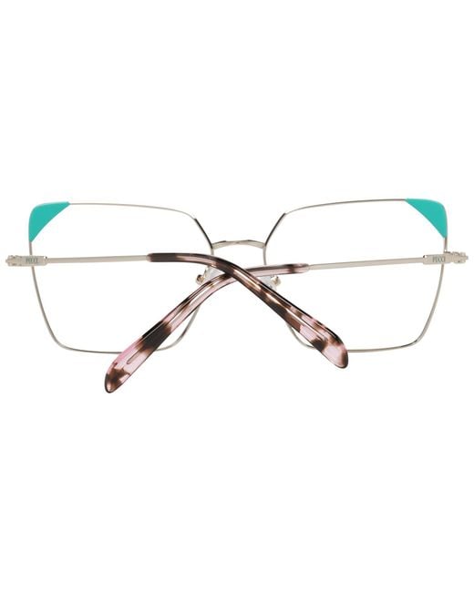 Emilio Pucci Metallic Glasses