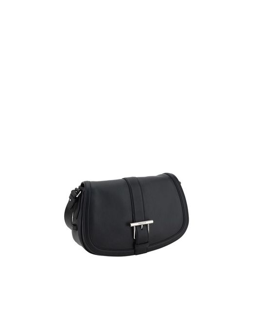Alexander McQueen Black T-bar Satchel Shoulder Bag