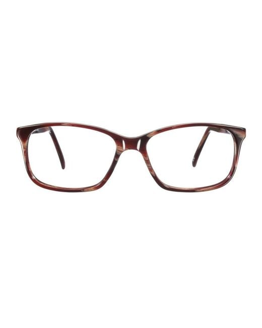 Andy Wolf Brown Burgundy Acetate Glasses (frames)