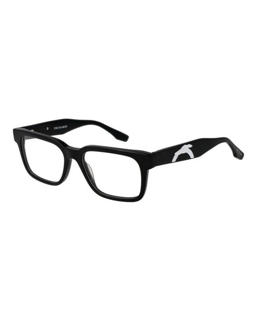 Trussardi Black Acetate Glasses (frames)