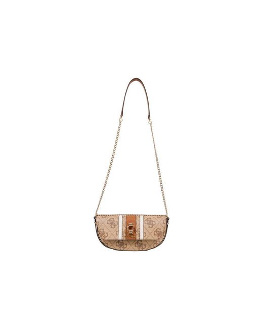 Guess White Polyethylene Belt Bag