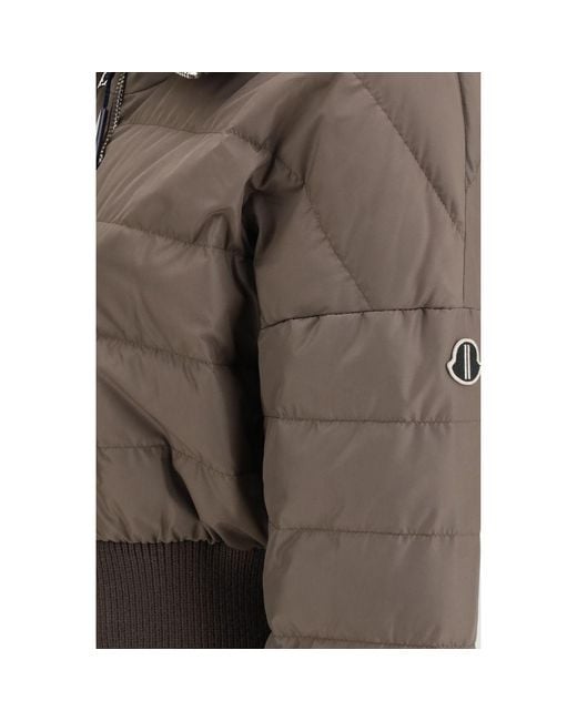 Moncler Brown Polyester Coat