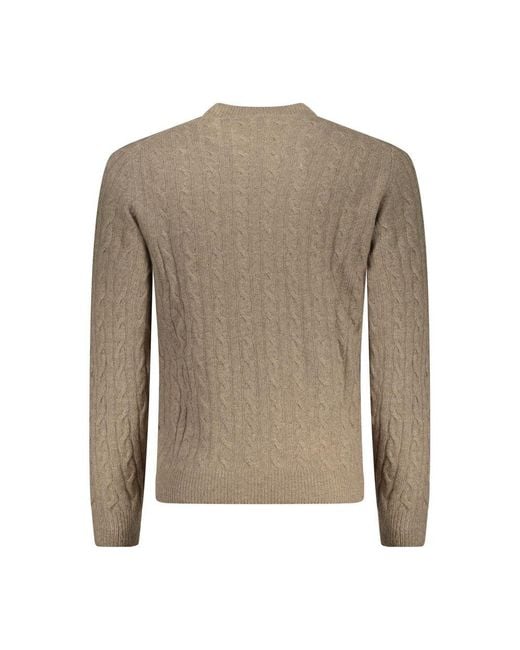 North Sails Gray Marrone Poliammide Men Sweater for men