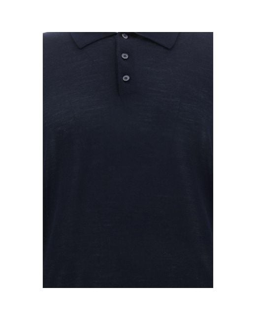 Golden Goose Deluxe Brand Blue Long Sleeve Jersey for men