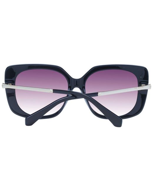 Ted Baker Purple Black Acetate Sunglasses