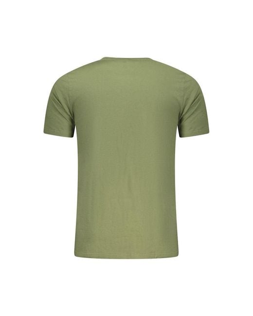 Aeronautica Militare Green Cotton Underwear Shirt for men