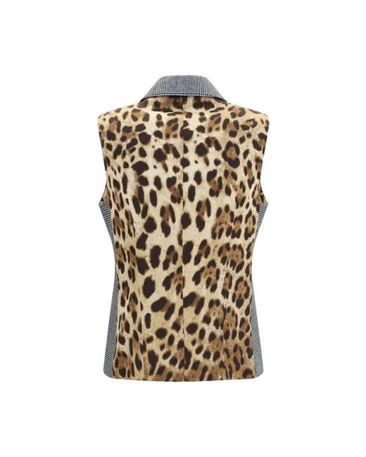 Dolce & Gabbana Gray Wool Oves Aries Waistcoat