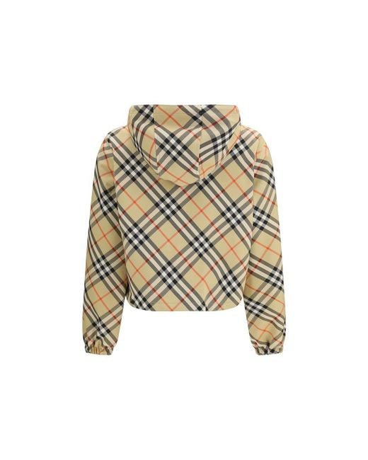 Burberry White Beige Polyester Full