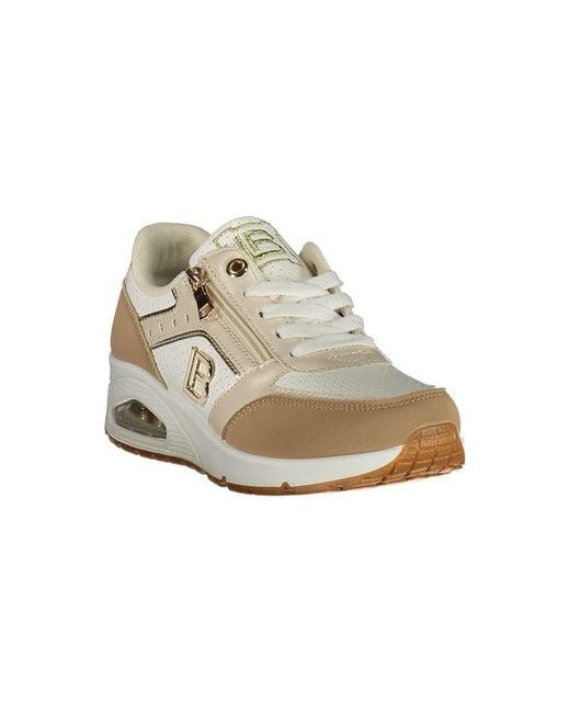 Laura Biagiotti Multicolor Bianco Polyurethane Sneaker