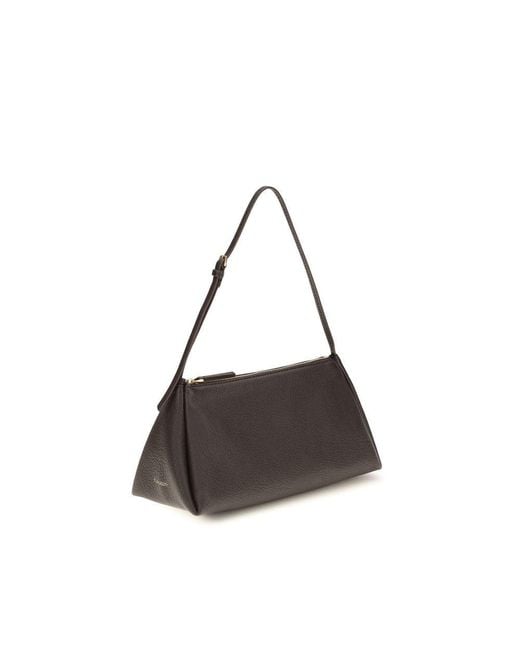 Calvin Klein Brown Calf Leather Bos Taurus Handbag