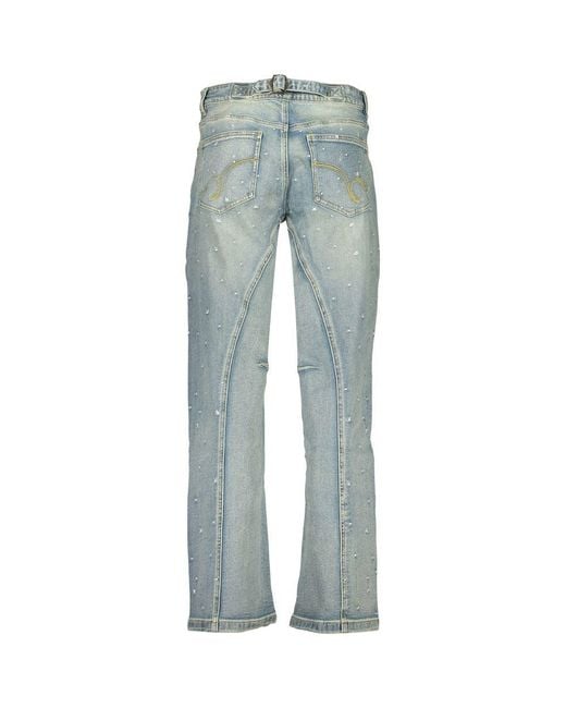 Desigual Blue Cotton Jeans Denim