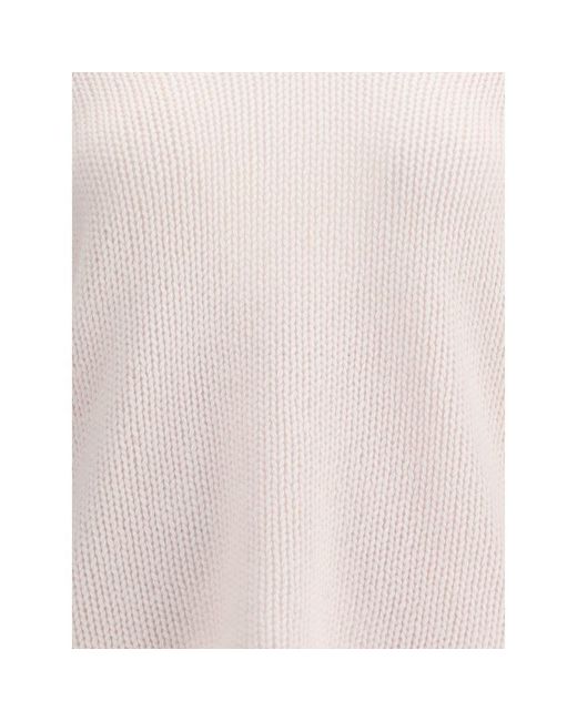 Forte Forte Pink Cashmere And Wool V