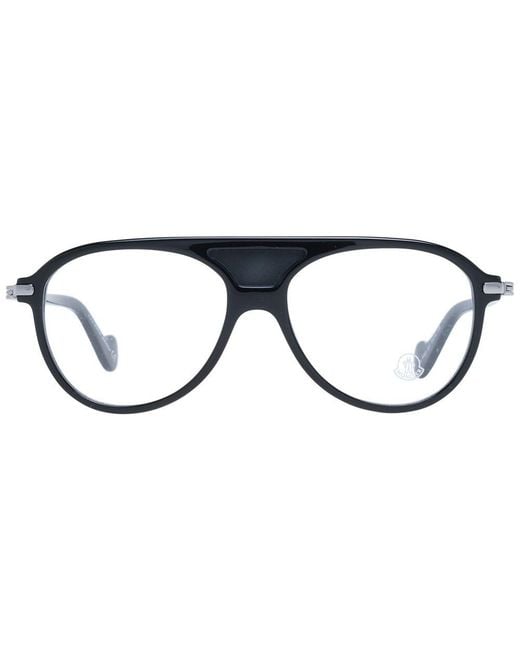 Moncler Black Plastic Glasses (Frames) for men