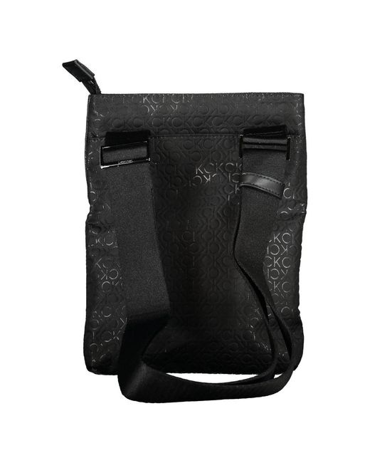 Calvin Klein Black Eco-Conscious Sleek Shoulder Bag for men