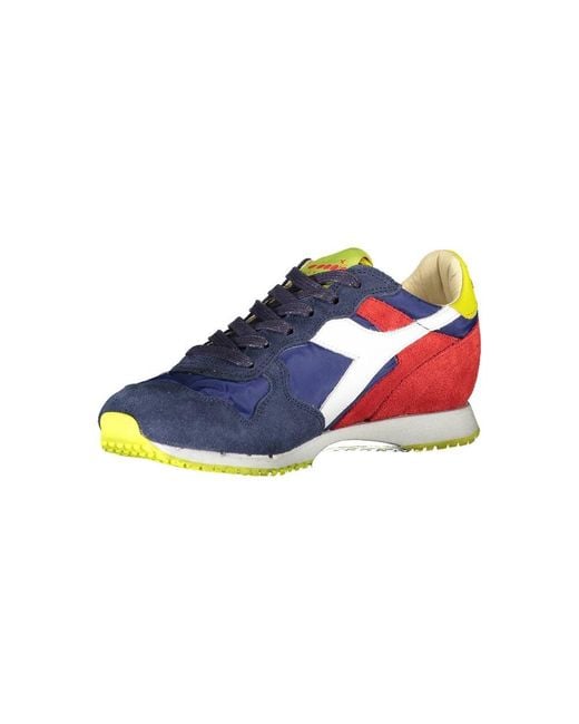 Diadora Blue Leather Sneaker