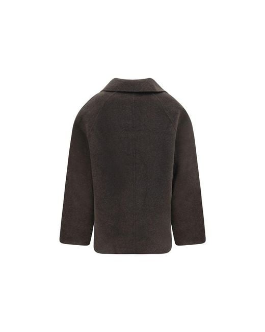 Loulou de Saison Black Brown Wool Oves Aries Full